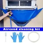 AIRCOND CLEANING BAG COVER BRUSHES FILTER NET WATERPROOF AIR