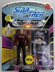 Playmates - Star Trek The Next Generation - Q Omniscient Being - New on Card