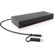 Lenovo 40AY0135US UNIVERSAL USB-C DOCK WITH 135W POWER ADAPTER