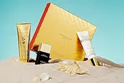Glow Lust Skin Pack (3-Piece Set) | SPF 50+ Sunscreen, Pre-Foundation Primer & Glow Bronzing Drops | Hydrating, Smoothing, Skin-Perfecting Trio | 3 pack