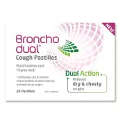Bronchodual Cough Pastilles X 20
