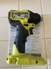 New Ryobi PSBID01 18v 1/4" ONE+ HP Brushless Impact Driver 18 volt - Tool Only