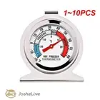 1~10PCS Stainless Steel Mini Fridge Thermometer Temperature Sensor DIAL High Acc