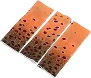 NAMOARLY 3pcs Fishing Anti-wear Finger Guard Fishing Finger Cots Fishing Gear Accessories Lure Protectors Stripping Finger Protector Fishing Wraps Fishing Finger Protection Polyester Yellow