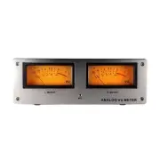 MIC-73 Voice Control Square Analog VU Meter Alloy Panel LED Warm Backlight new