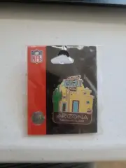 NIP Glendale Arizona Super Bowl 42 XLII logo Adobe house Enamel lapel pin NFL
