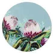 Ashdene Glass 30cm Radiance Misty Round Surface/Table Protector Pot/Pan Mat