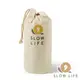 【 SLOW LIFE 】自然系棉質多功能收納袋 1717023 收納袋 束口袋 提袋 麻布 戶外 露營 登山 套杯 瓦斯罐