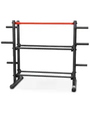 Sunny Health & Fitness Multi-Weight Storage Rack Stand
