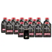 14L Motul SPECIFIC 948B 5W20 Wix Filter Motor Oil Change Kit API SN