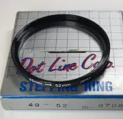 49-52mm Step-Up Lens Filter Convertering Adapter Ring 49mm-52mm E-49-E52 Japan