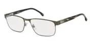 Carrera C FLEX 06/G Asian Fit TBO/2Y Men's Glasses Green Size 57 - Private Health Rebate - Blue Light Block Available