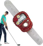 Finger Clicker Counter | Digital Counter Clicker,HD Display Handheld Portable Device Timer Ticker with Floral Design for Strike Ball Sports Golf Swimming Baseball