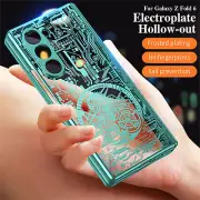 Hinge Case For Samsung Galaxy Z Fold 6 5 4 3 5G Shockproof With Screen Protector