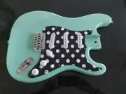 NEW LOADED STRAT BODY STRATOCASTER MINT GREEN W/ POLKA DOT PICKGUARD. NICE!