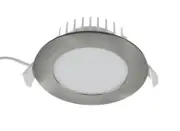 LED 20171 - Downlight 13w Satin Nickel TRI COLOUR - Dimmable - 90MM Hole