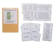 Teacher Made Financial Literacy Center Learning Resource Game Calculating Profit