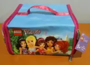 LEGO Friends Zipbin Heartlake Place Toy Box and Play Mat Storage Bag Lunchbox