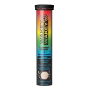 Wakey Wakey Caffeine Energy + Multivitamin 17 Effervescent Tablets - Orange Flav