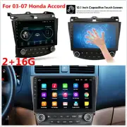 2+16G Android 10.1 Quad-core Stereo Radio GPS Head Unit WiFi For 2003-07 Accord
