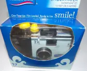Americas Choice Waterproof Underwater Disposable Camera 27 Exposures Exp 01/2009