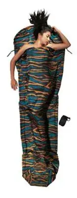 Cocoon Silk MummyLiner, African Night
