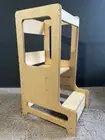 Kids Learning Tower, Kitchen Helper (3 level adjustable) Brand New