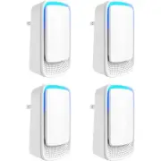 4 Pack Plug-In Negative Ion Ionizer for Home, Office, Kitchen, Bedroom, Bathr...