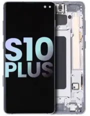 OEM Original Samsung Galaxy S10 Plus OLED Display Screen+ Frame (Service Pack)BL