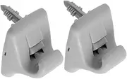ETHZZLE 2 Pcs Sun Visor Clip Kit Stylish Car Sunshade Fixing Clips for Easy Installation Versatile Vehicle Accessories