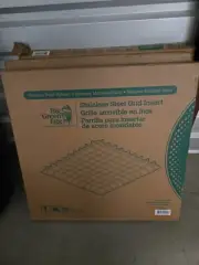 Big Green Egg STAINLESS STEEL GRID Insert Modular Nest System #120243 NEW IN BOX