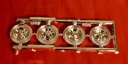 AMT 1966 Ford Thunderbird Wheel Covers 1/25