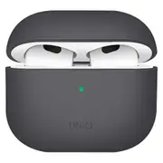 UNIQ Lino Silicone AirPods Case (3rd Gen) - Grey