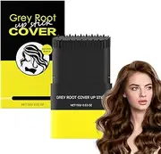 YIIRA Carylook Hair Color Stick,Portable Hair Dye Comb For Gray Hair Coverage,Waterproof And Sweat-Proof Hair Dye Stick,Roseionly Touch Up Comb 2 In 1,Safe For Women & Men (Natural Black 1PCS)