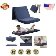 Compact Cot Size Memory Foam Folding Mattress - Perfect for Guests and Travel