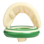 Kids Swimming Ring Toddlers Pool Float with Detachable Sunshade Beach Water Toys