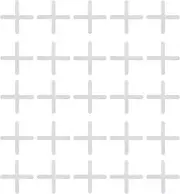 1000Pcs 2Mm Tile Leveling System Spacers Cross Shaped White Plastic Tiling Tool