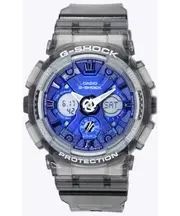Casio G-SHOCK Translucent Gray Analog-Digital Quartz GMA-S120TB-8A Ladies Watch