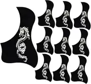 DRESSOOS 40/41 Inch Acoustic Guitar Pickguard Sticker Folk Classical Guitar Protector Bird Shape Decal