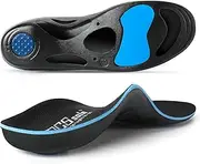 PCSsole Orthotic High Arch Support Insoles, Comfort Sport Insert for Flat Feet, Plantar Fasciitis, Feet Pain, Foot Valgus, Over Pronation for Men and Women（26cm）