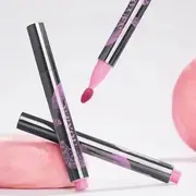 NEIYOU - Translucent Mirror Liquid Lipstick Pen - 6 Colors M05# White Peach Oolong - 3g