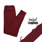 OS LuLaRoe Leggings ~ SOLID DEEP BURGUNDY ~ Sizes 2-10, ONE SIZE