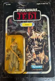 Return of The Jedi No. 71310 Teebo Figure on card Kenner 1983