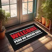 Fall Welcome Mats Outdoor Welcome Pero No Mucho Rato Doormat Fall Outside Door Mats Decorations for The Kitchen (Color : Colour, Size : 50X80CM)