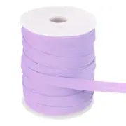 55 Yards Double Fold Bias Tape 1/2 Inch Bias Binding Tape, Light Purple