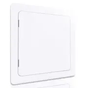 Morvat Drywall Access Panel 12 in White ABS Plastic Paintable Indoor Outdoor