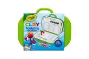 Crayola Kids/Childrens Creative Modelling Clay Sculpting Art/Craft Station 36m+
