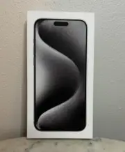 iPhone 15 Pro Max Empty Box Only apple