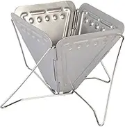 Tofficu Stainless Steel Foldable Coffee Drip Rack Filter Portable Coffee Funnel for Home Camping and Outdoor Use