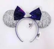 Shanghai 2021 Purple Disneyland Minnie Mouse Space Mountain Ears Disney Parks